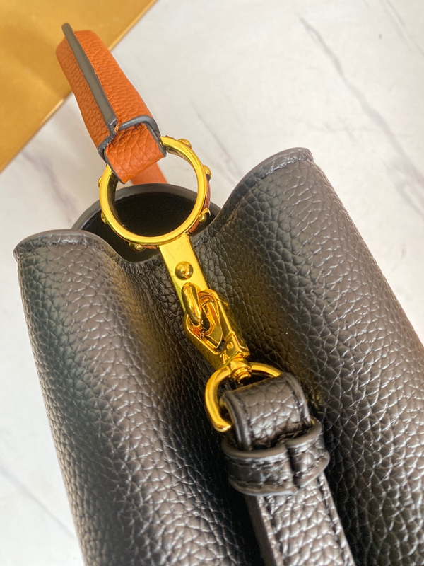 ルイヴィトンバッグ素材ディテール